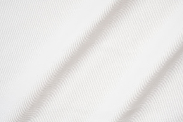 White fabric smooth texture surface background