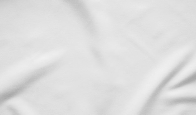 Photo white fabric smooth texture surface background