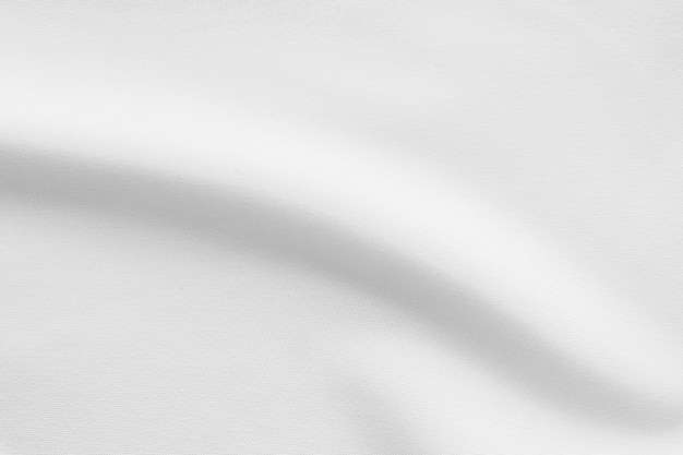 White fabric smooth texture surface