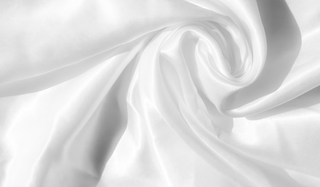 White fabric texture background abstract