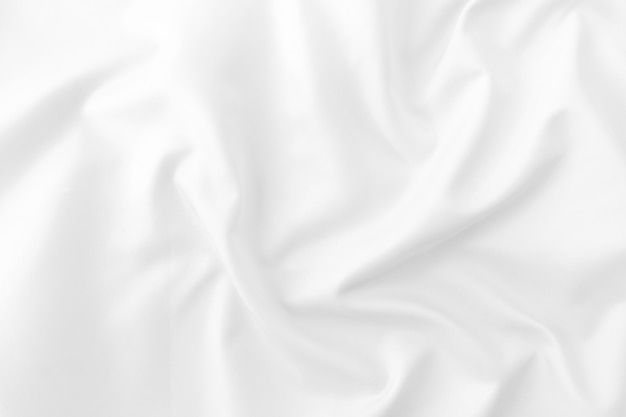 White fabric texture background