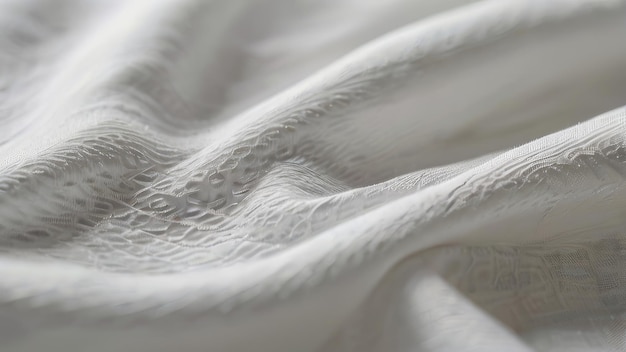 白い織物のテクスチャの背景