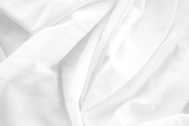 White fabric texture background 