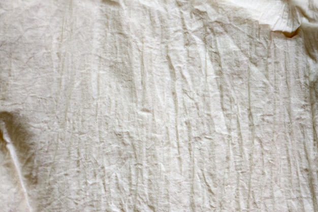 White fabric texture background