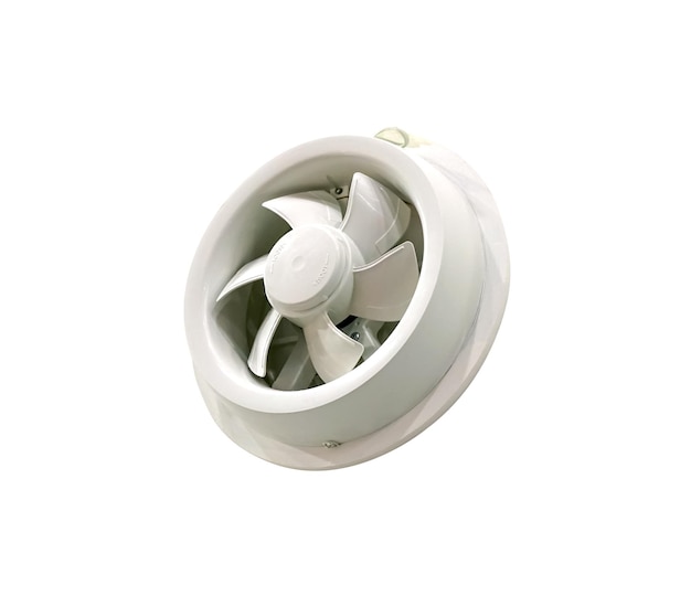 A white fan with a white background and a white background.