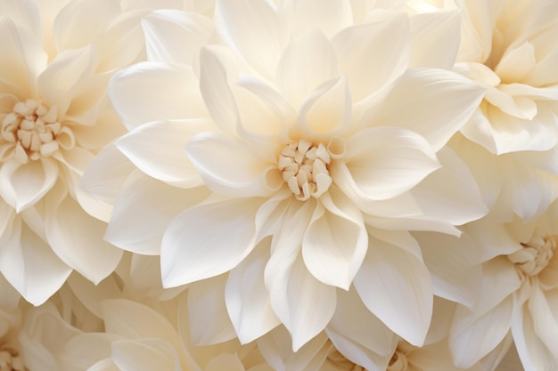 White flower background