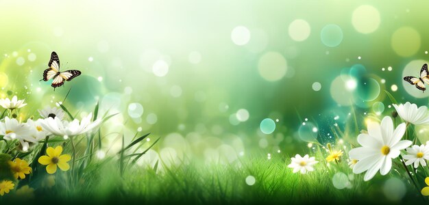 A white flower in grass