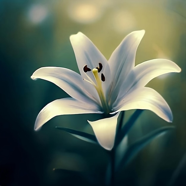 White flower