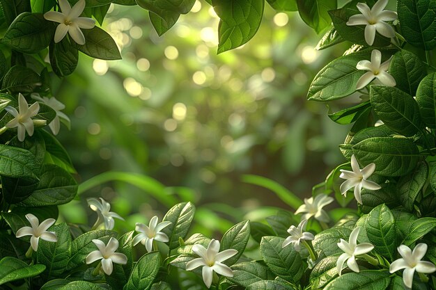 white flowers blossom HD 8K wallpaper Stock Photographic Image