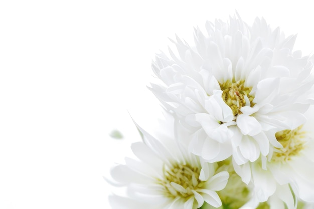 사진 흰색 배경에 흰색 꽃