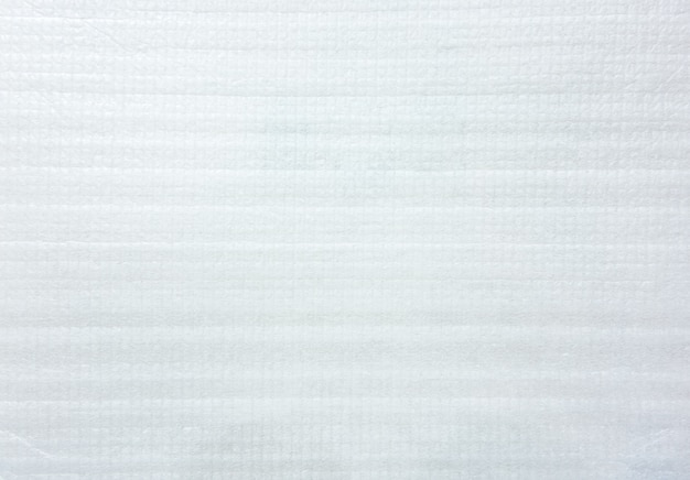 Photo white foam paper for packaging texture