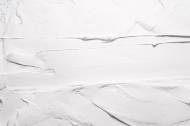 White foam texture abstract art background Plaster wall design surface Copy space