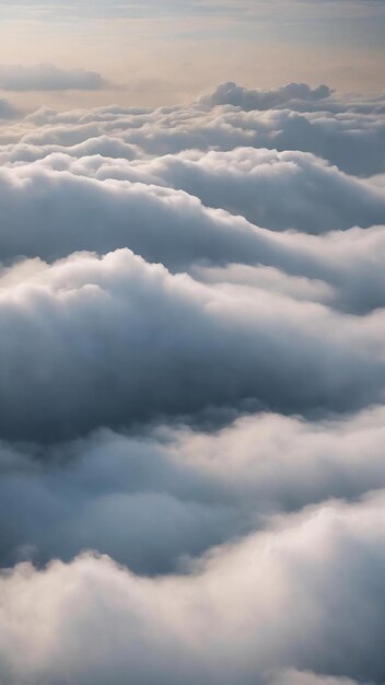 White fog background cloudy sky