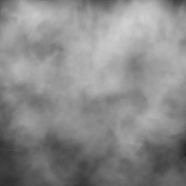 Photo white fog and mist effect on black stage studio showcase room background