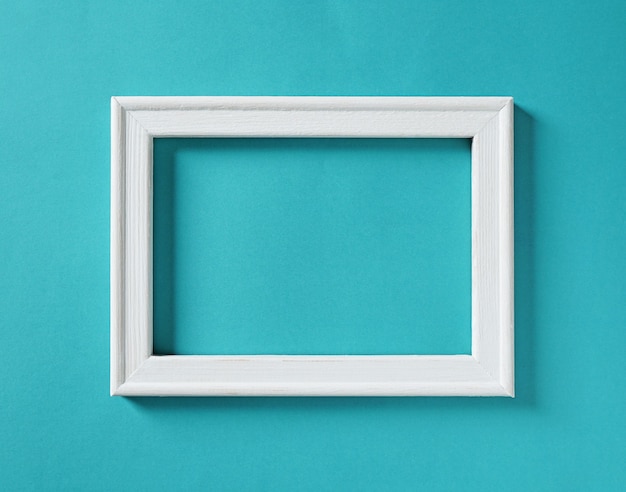 White frame mockup  Poster product design styled