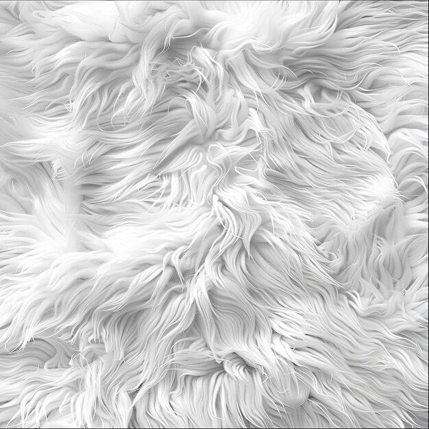 Photo white fur texture textile texture