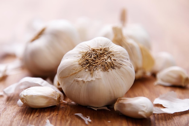 White garlic