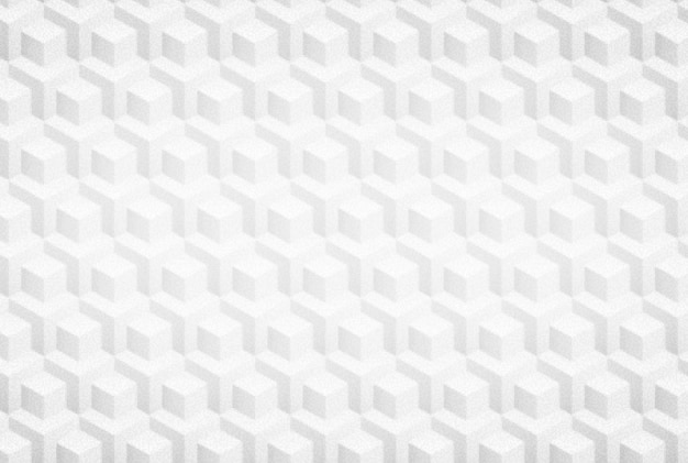 white geometric background with a geometric pattern of squares