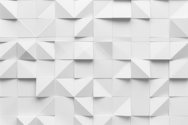 White geometric background