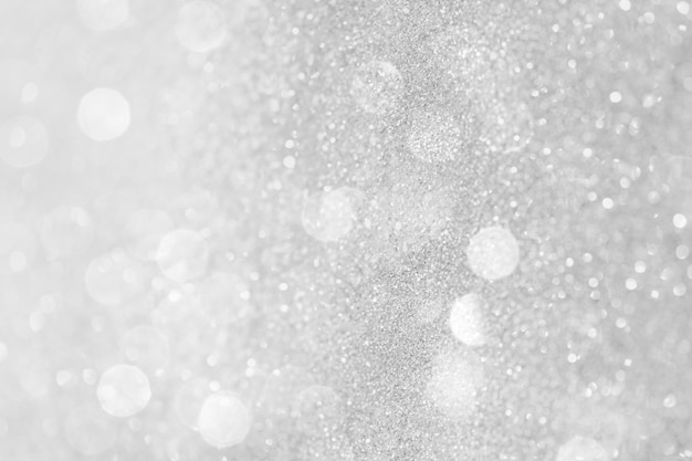 White glitter pattern on a gray background