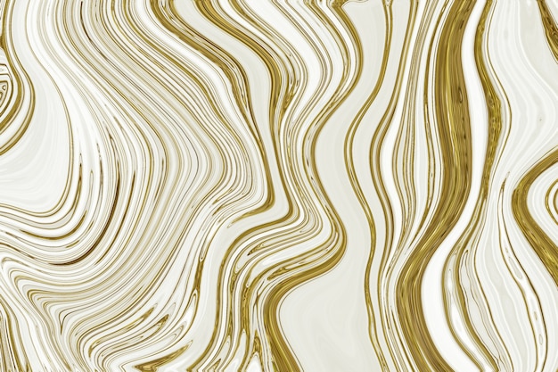 White and gold marble abstract background