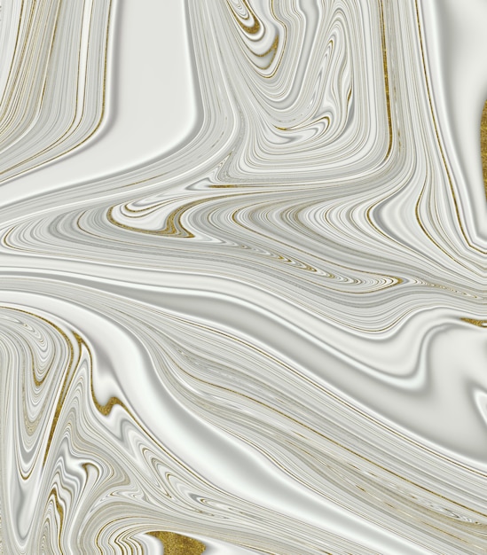 Photo white and gold marble abstract background