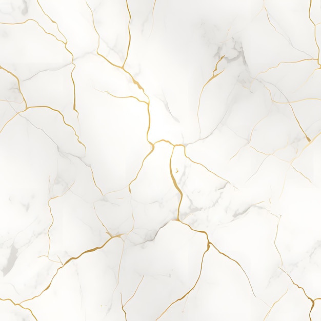 White Gold Marble Texture Seamless