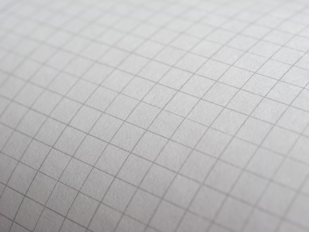 White graph paper texture background