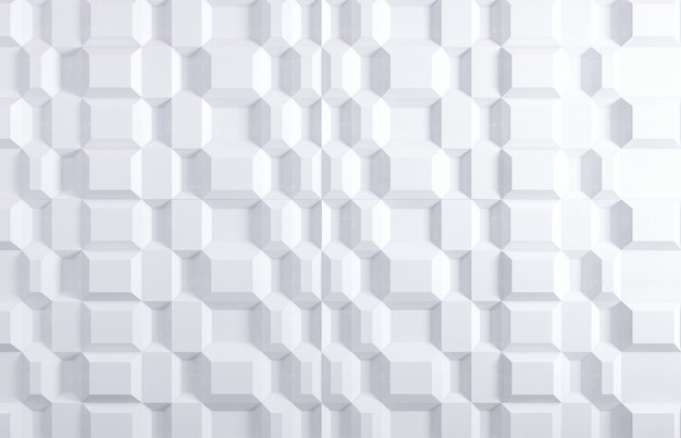 White graphic 3d wall for background or backdrop or wallpaper