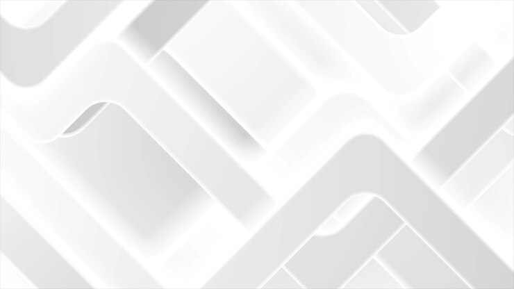 Photo white gray abstract geometric tech background