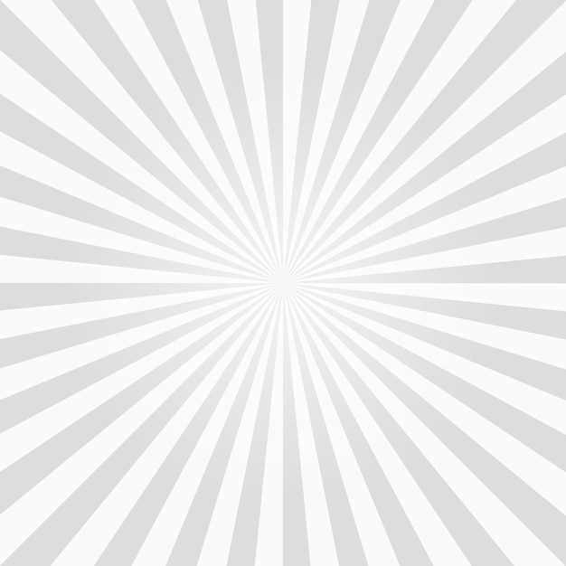 Photo white and gray sunburst pattern background