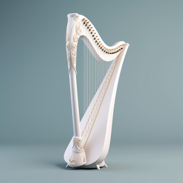 White Harp Mockup