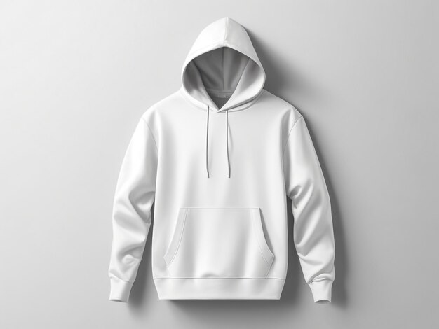 Premium AI Image | white hoodie mockup for background