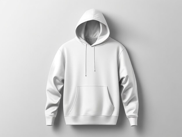 Premium AI Image | white hoodie mockup for background