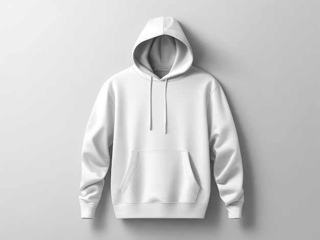 Premium AI Image | white hoodie mockup for background