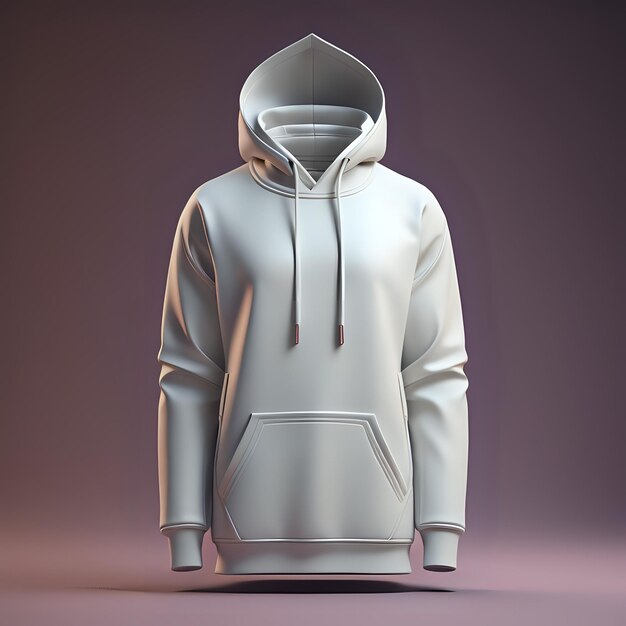 white hoodie mockup template