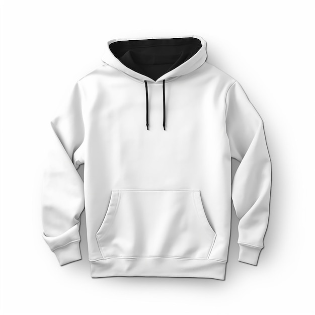 white hoodie mockup template