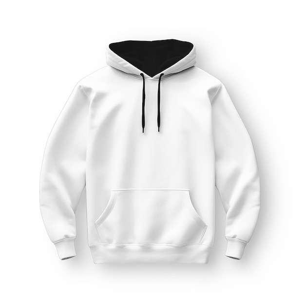 white hoodie mockup template