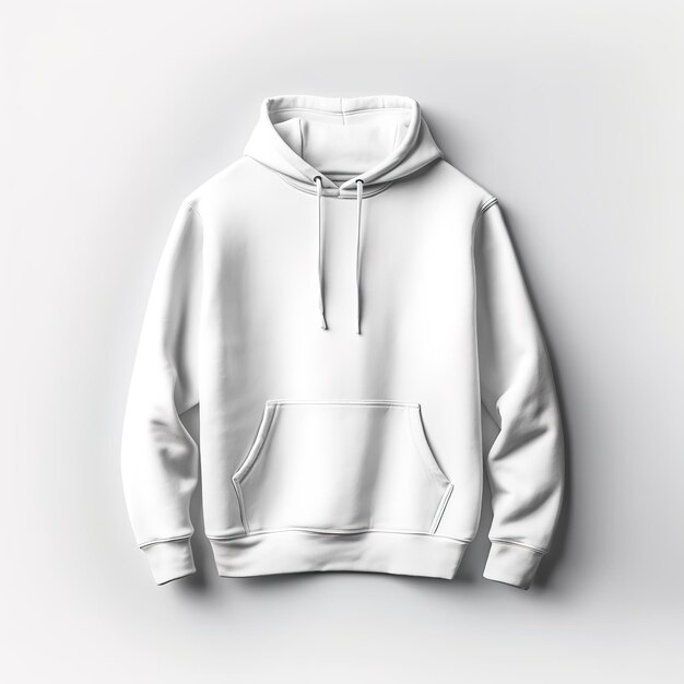 white hoodie mockup