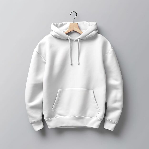 white hoodie mockup