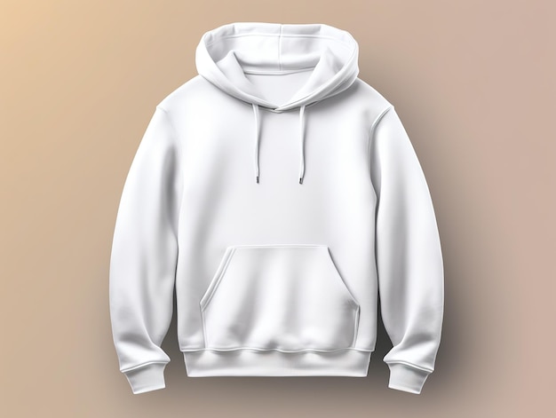 Premium AI Image | white hoodie mockup