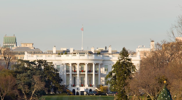 White House at Christmas