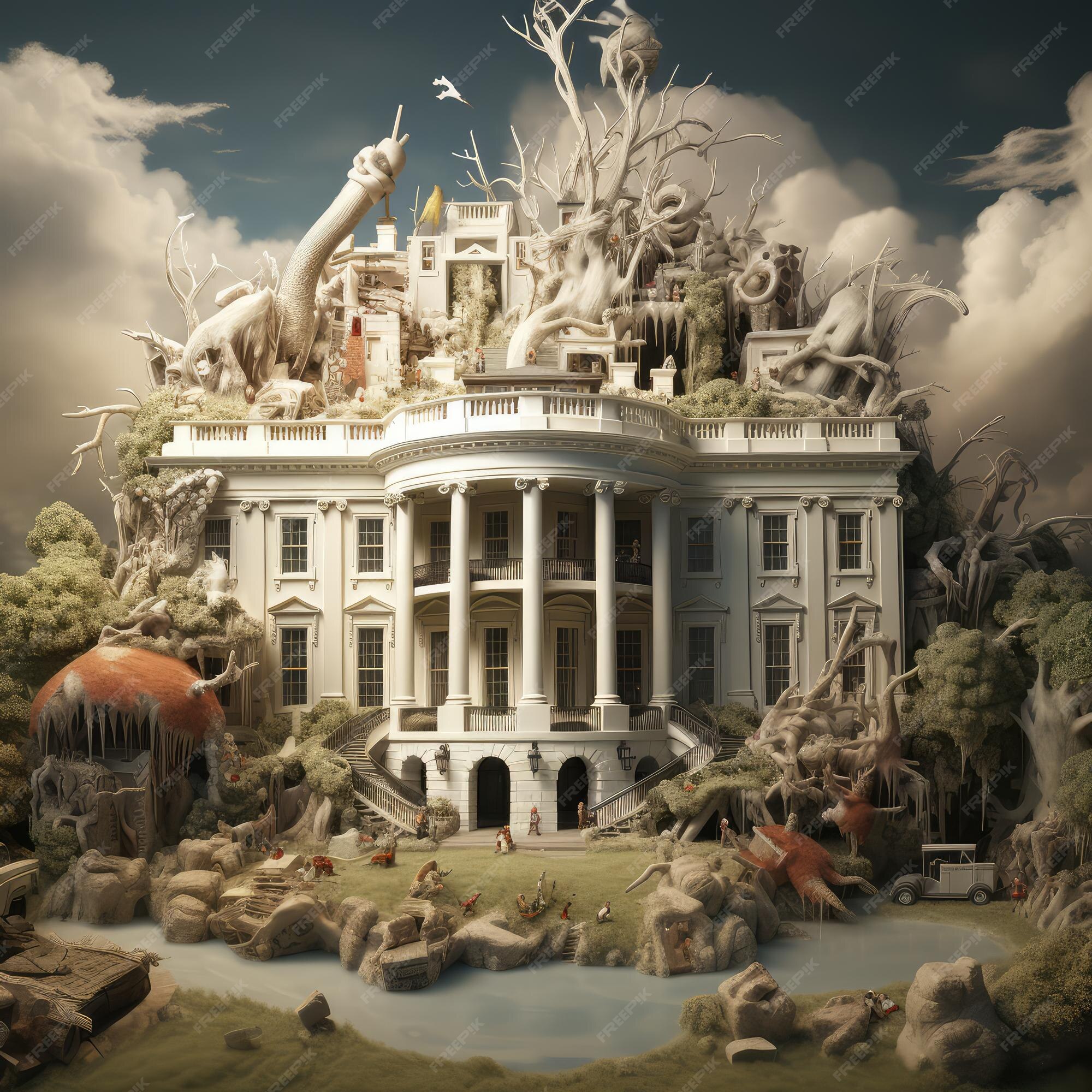 Premium AI Image | White House