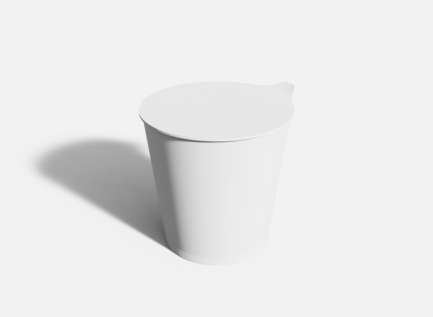 White Instant Food Cup