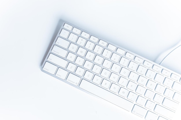 a white keyboard with the letter x on it