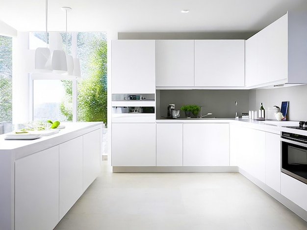 Идеи дизайна белой кухни
