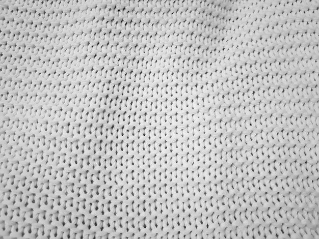 White knitted abstract background