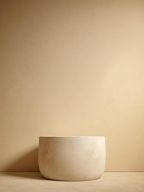 Foto una lampada bianca con paralume bianco su un tavolo