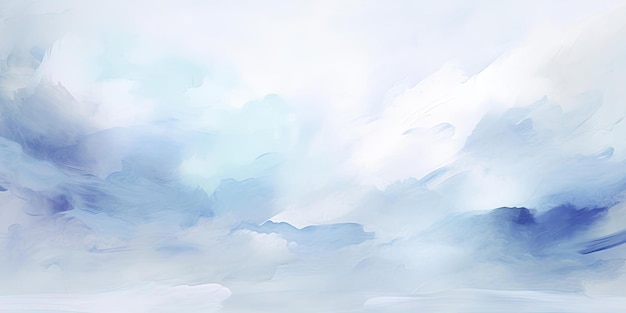 a white and light background with white and blue bokehs in the style of soft edges and atmospheric