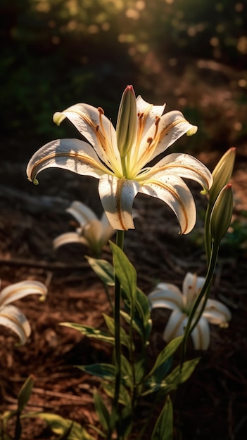 white lily ai generative